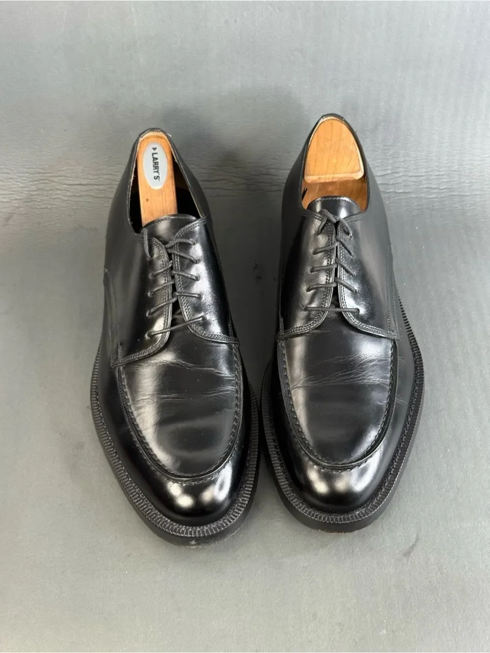 To Boot New York Black Calf Leather Apron Toe Derby Oxford shoes men’s size 10